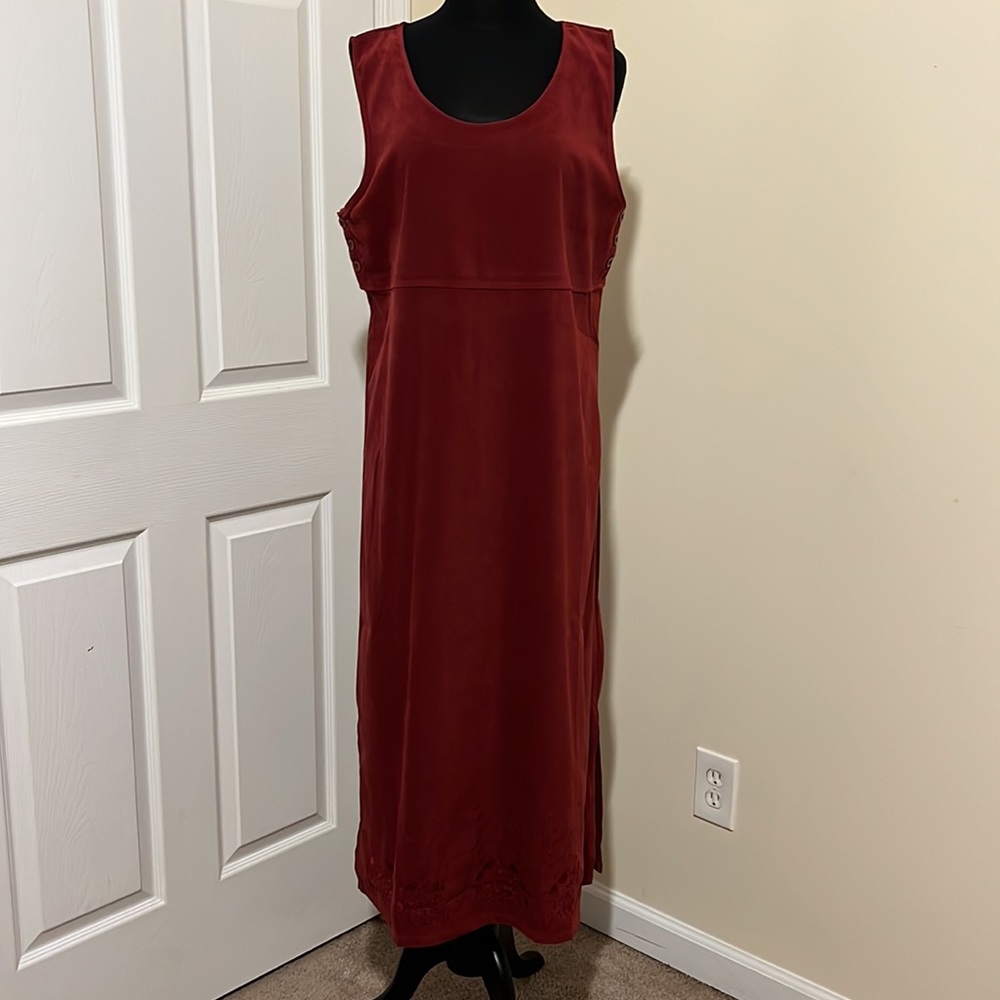 Mary McFadden vintage maxi dress size L